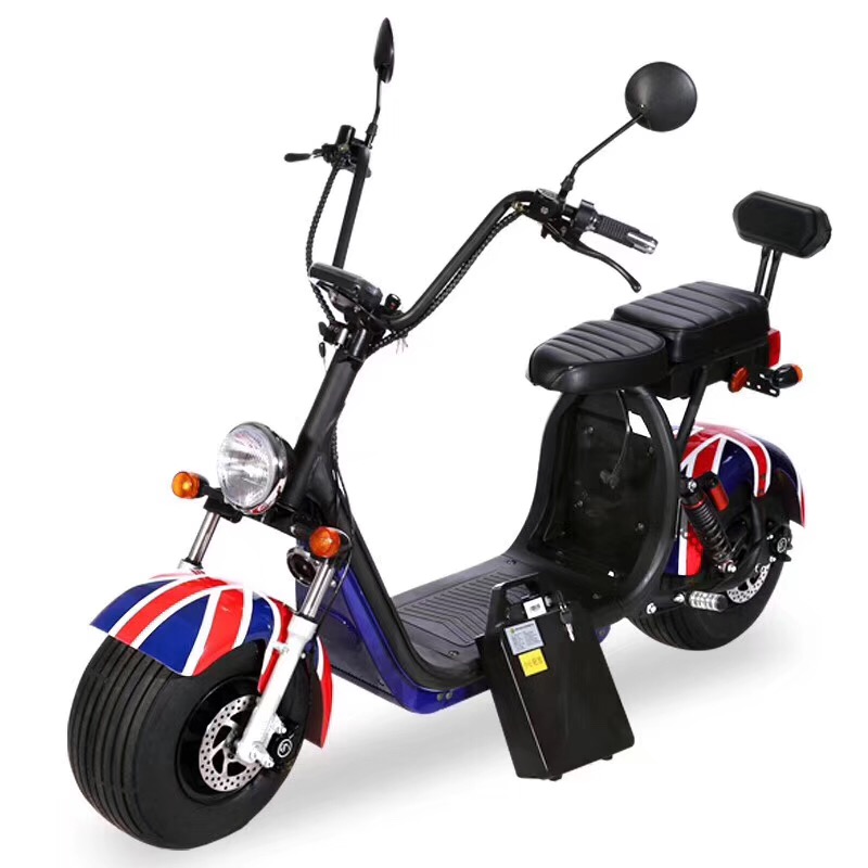 EEC/COC electric citycoco scooter motorcycle Fat Tire 1500w C07A-1