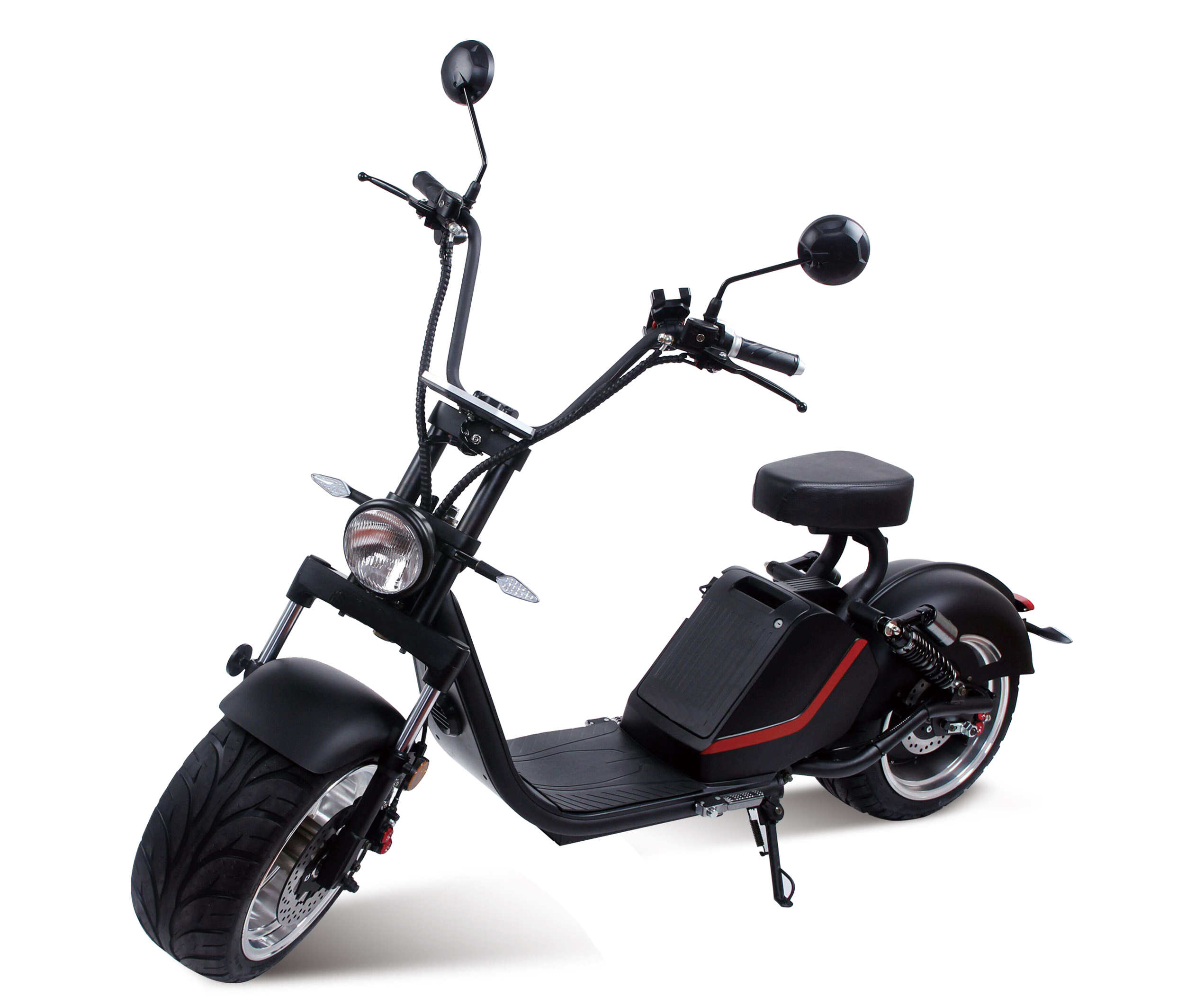 EEC electric city coco scooter mobility motorcycle 3000W remove battery mobility fat tyre  C12