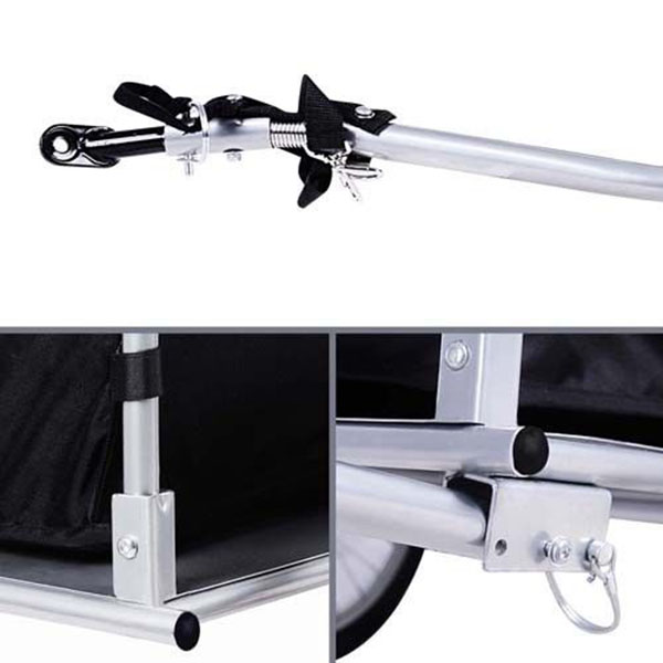 Foldable Cargo Trailer bike Cargo Utility Luggage Bicycle Trailer CT003
