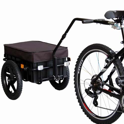 Bicycle Cargo Box Trailer with Shoppin Car Function CT002