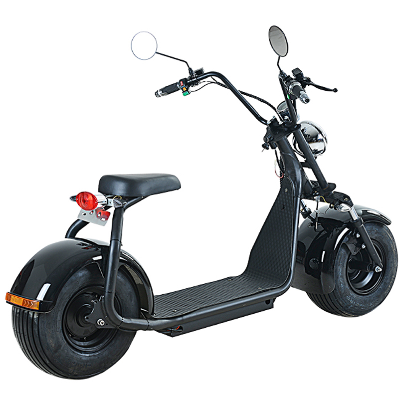 EEC/COC electric citycoco scooter with 2 Wheel Fat Tire 1000w C01A