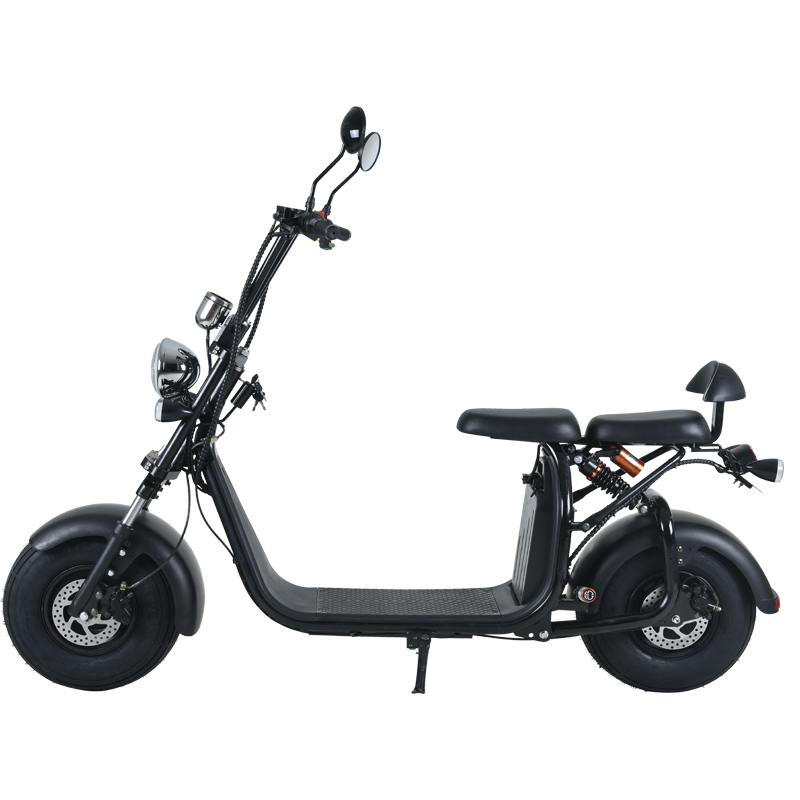 EEC/COC 1500W Electric citycoco scooter with double seat C07A-2