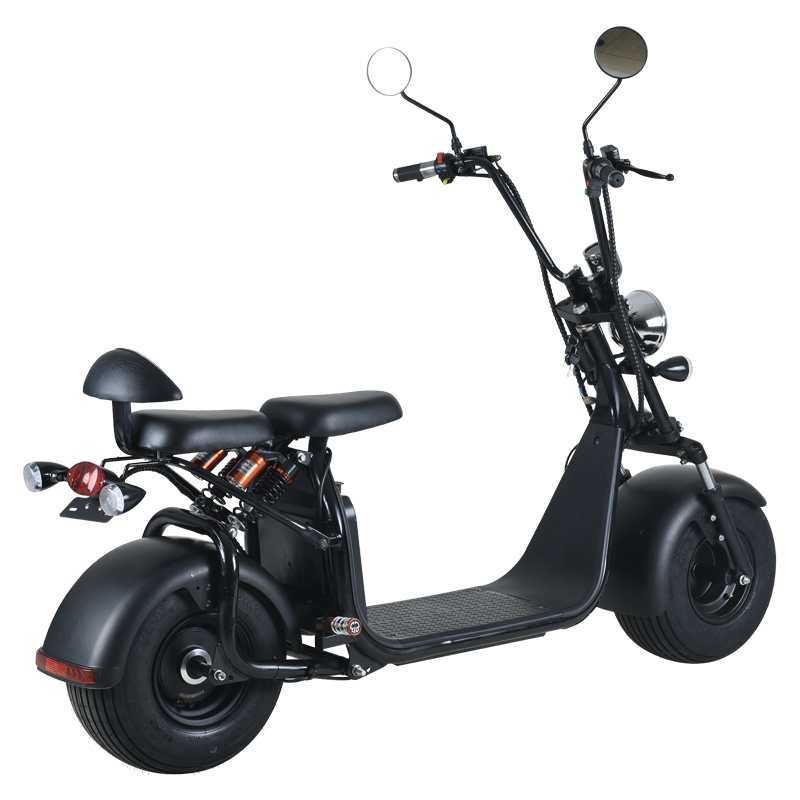 EEC/COC 1500W Electric citycoco scooter with double seat C07A-2
